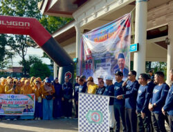 Hardiknas 2026, Wabup Takalar Lepas Gerak Jalan Santai Diikuti Ribuan Guru