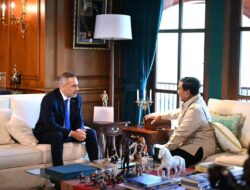 Presiden Prabowo dan Menlu Türkiye Bahas Palestina di Hambalang