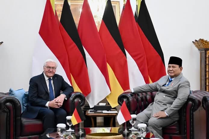 Bahas Sejumlah Isu Strategis, Presiden Prabowo Sambut Presiden Jerman Frank-Walter Steinmeier 