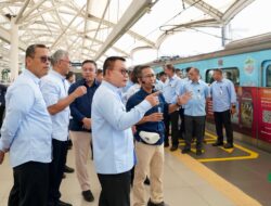 Dudung Tinjau MRT Fase 2A, KSP Pastikan Proyek Strategis Nasional Berjalan Sesuai Target