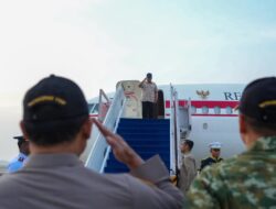 Presiden Prabowo Bertolak ke Gorontalo Hadiri Puncak PENAS Petani dan Nelayan XVII