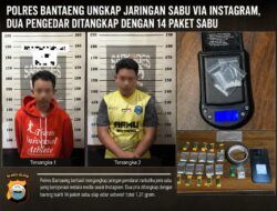 Polisi Bongkar Jaringan Sabu Berbasis Instagram, Dua Pengedar Diringkus