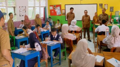Kabid SMP Disdukbud Jeneponto Pantau Secara Langsung,ini yang Dipastikan