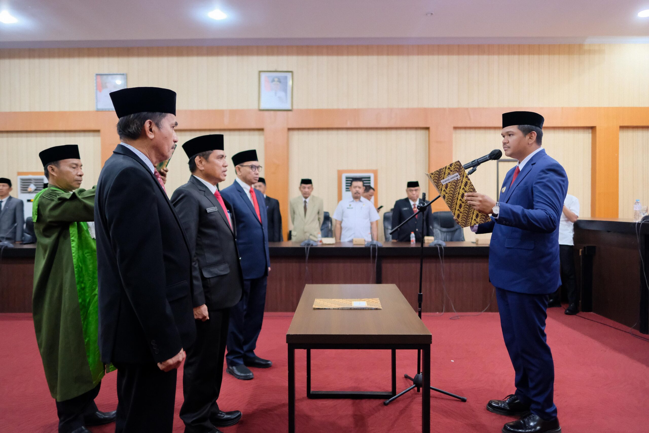 Lantik Pj. Sekda, Bupati Bantaeng Apresiasi Pengabdian H. Abdul Wahab