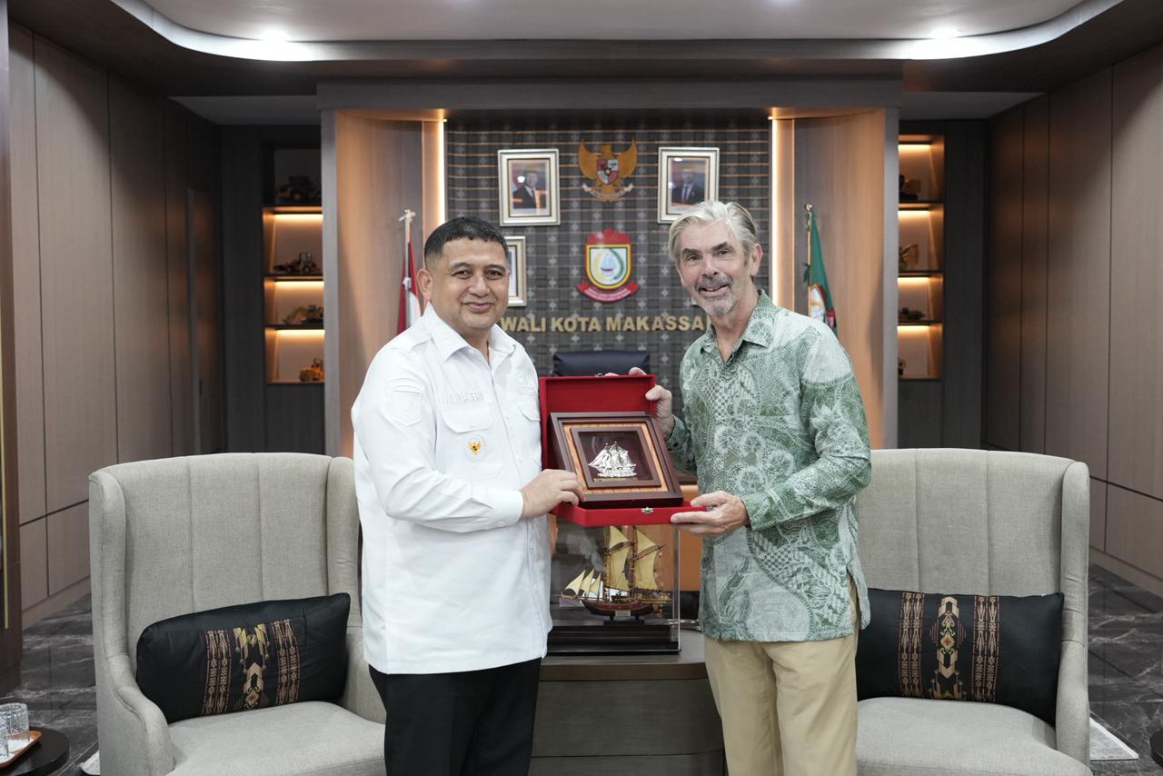 Wali Kota Appi Terima Pejabat Uni Eropa, Makassar Dibidik Jadi Pusat Investasi