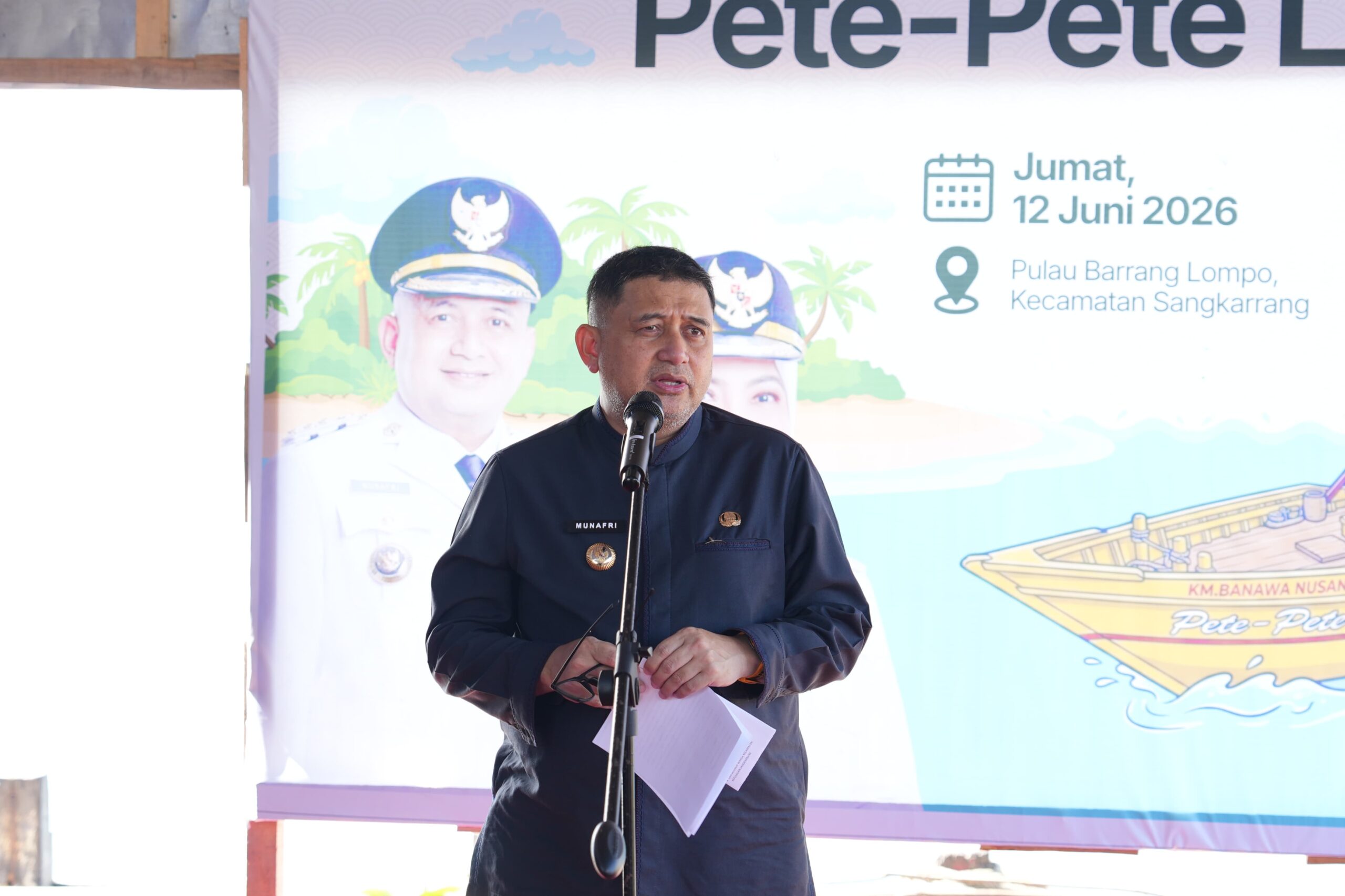Appi Resmikan Pete-pete Laut, Transportasi Gratis untuk Pelajar