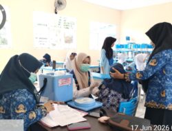 Perkuat Imunitas Pelajar, Puskesmas Baruga Gencar Imunisasi Td di Sekolah 