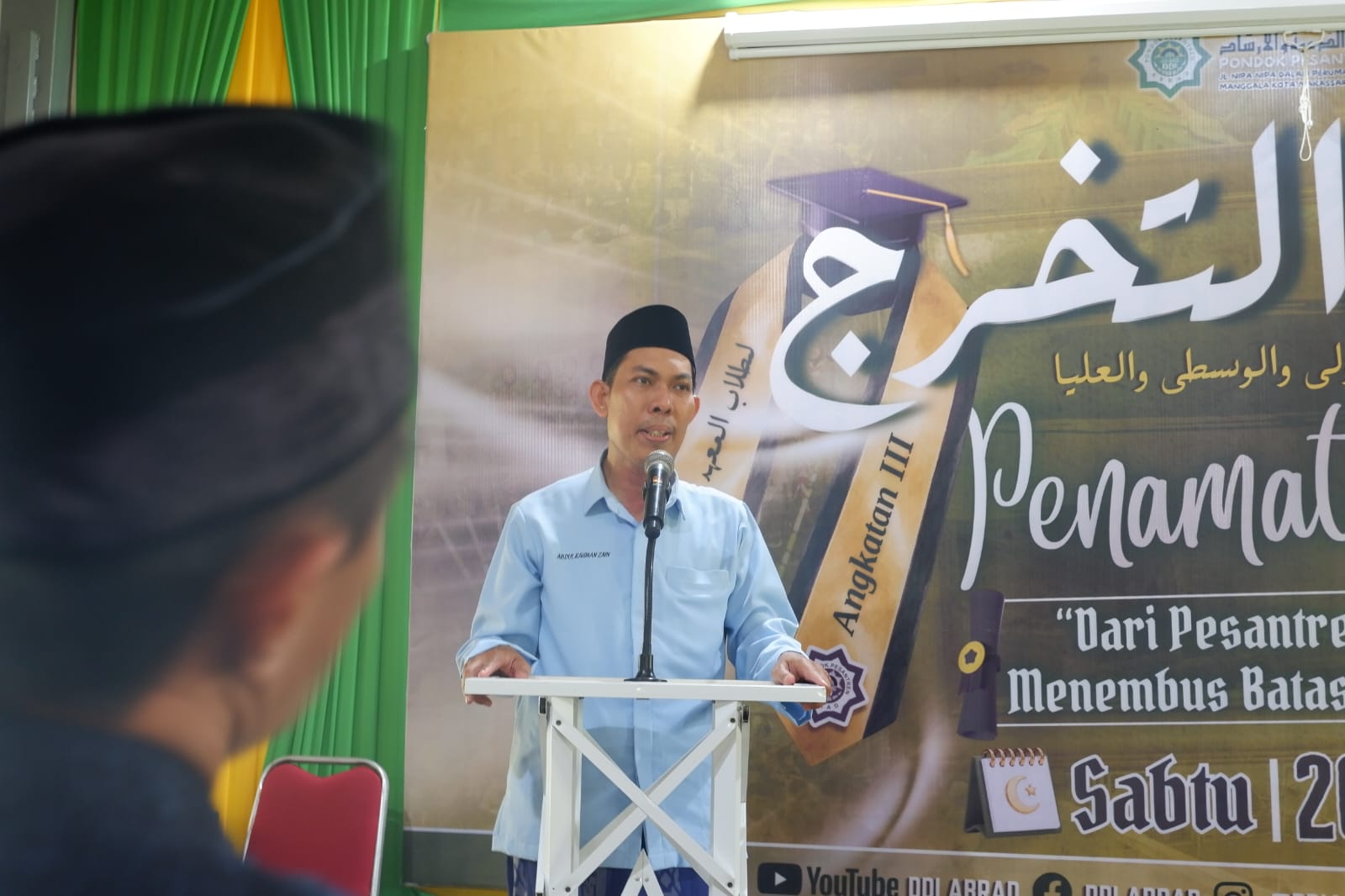 Dihadiri PW DDI Sulsel dan Kemenag, Penamatan 37 Santri Ponpes DDI Abrad Berlangsung Khidmat