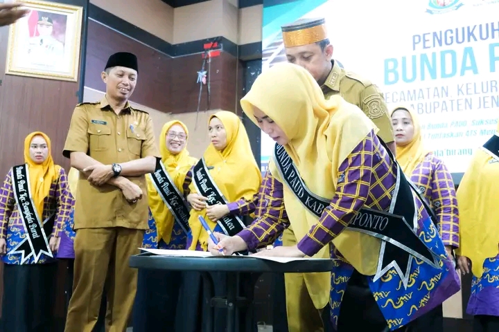 Bunda PAUD Resmi Dikukuhkan, Bupati Jeneponto Harapkan Ini