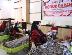 Sambut HUT Bhayangkara ke-80, Polres Jeneponto Gelar Donor Darah