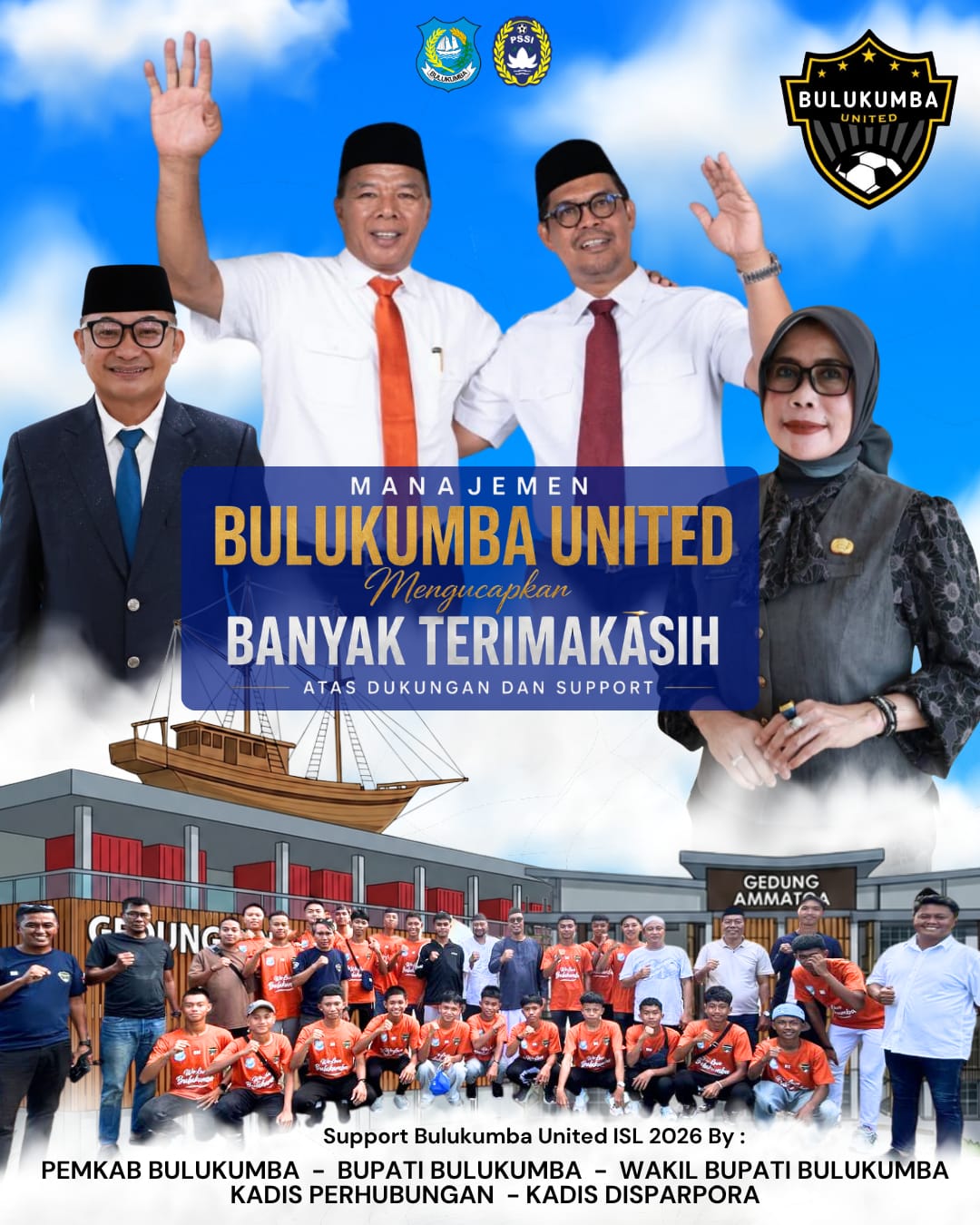 Bulukumba United U-16 Siap Berlaga di ISL Seri Nasional 2026