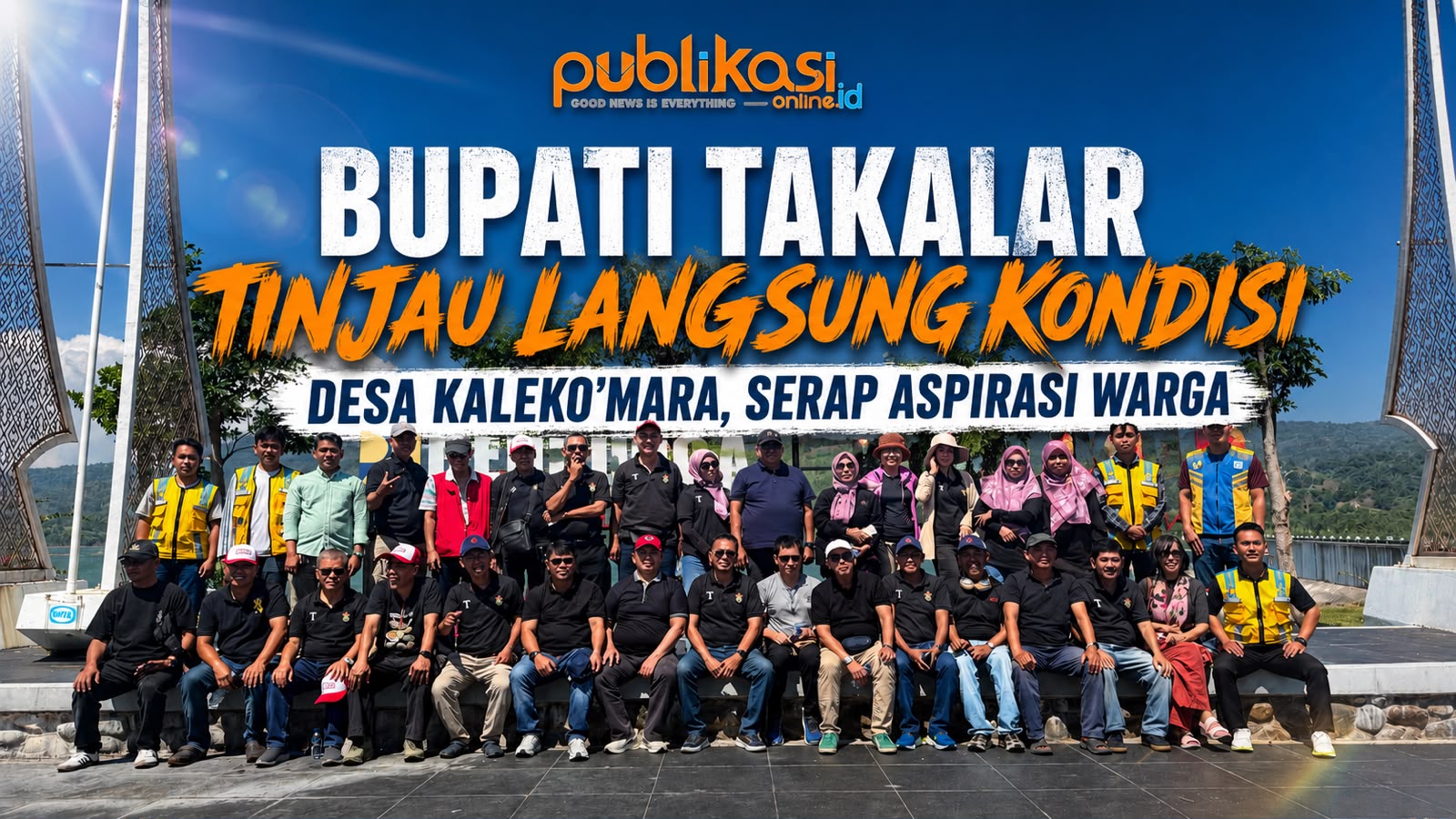 Bupati Takalar Tinjau Langsung Kondisi Desa Kaleko’mara, Serap Aspirasi Warga