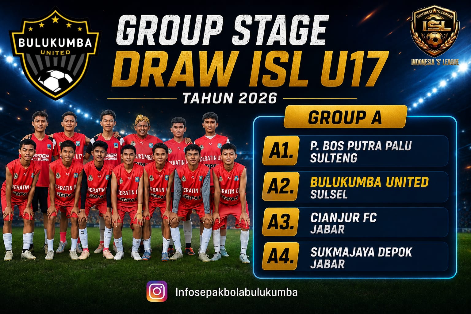 Tiba di Majalengka, Bulukumba United Bidik Prestasi di Pentas Nasional