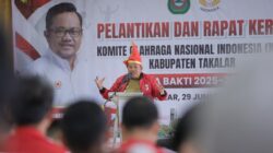 Bupati Takalar Targetkan KONI Tembus 10 Besar Porprov Sulsel