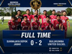 Taklukkan Sukmajaya Depok FC 2-0, Bulukumba United Raih Tiga Poin Perdana