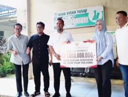 Pascakebakaran RSUD Syekh Yusuf, Gubernur Sulsel Kucurkan Bantuan Rp1 Miliar