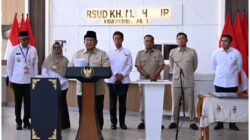 Presiden  Prabowo Resmikan RSUD Krui, Warga Pesisir Barat Kini Tak Perlu Tempuh 8 Jam Berobat