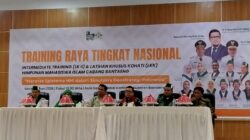 Cetak Kader Pemimpin Bangsa, Bupati Uji Nurdin Dukung Penuh Training Raya Nasional HMI