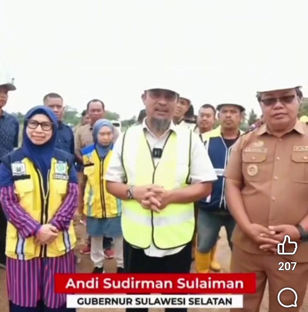 Gubernur Sulsel Mulai Rehabilitasi DI Bontonyeleng, Perkuat Infrastruktur Pertanian Bulukumba