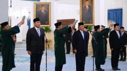 Presiden Prabowo Resmi Kukuhkan Pimpinan BGN dan URI di Istana Negara