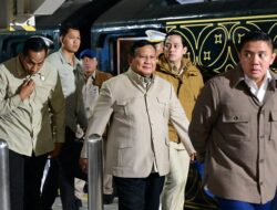 Presiden Prabowo Pulang Naik KA Nusantara Explorer