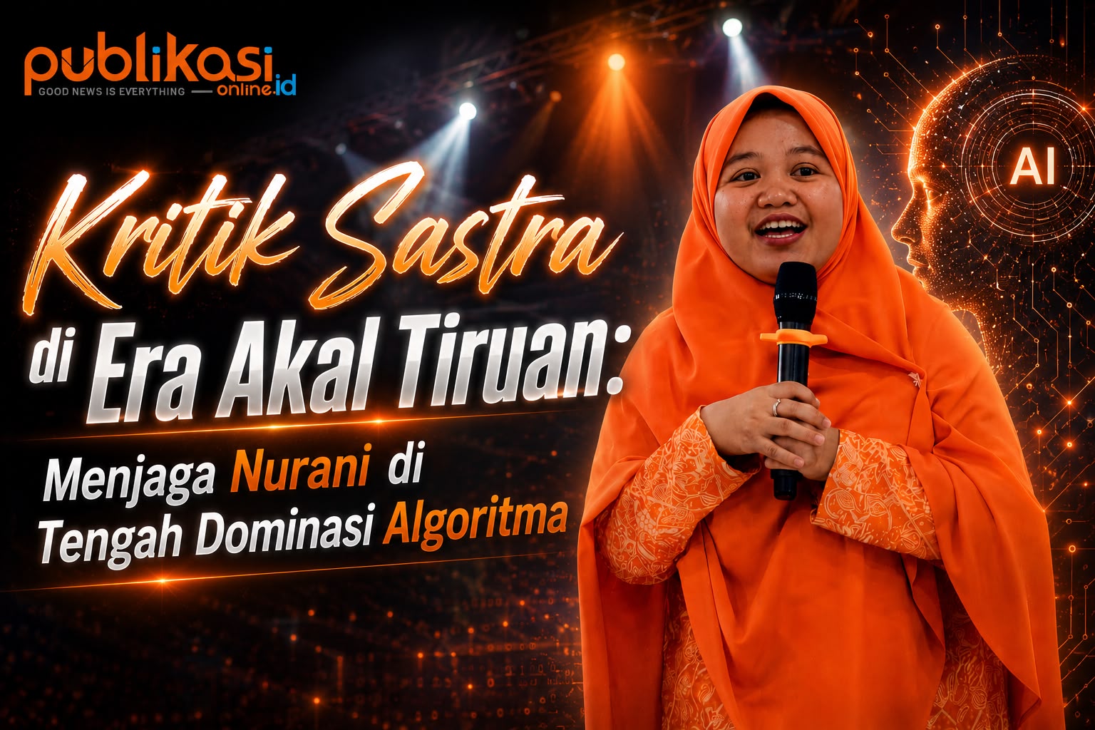 Kritik Sastra di Era Akal Tiruan: Menjaga Nurani di Tengah Dominasi Algoritma