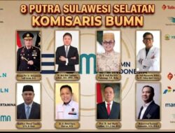 Sejumlah Deretan Tokoh Asal Sulsel Dipercaya Awasi BUMN Strategis