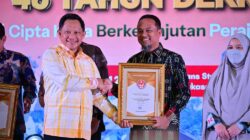 Gubernur Sulsel Raih Penghargaan Dekranas, Tito Karnavian Apresiasi Kesuksesan Tuan Rumah