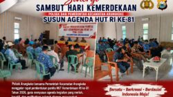 Polsek dan Pemcam Arungkeke Matangkan Persiapan HUT RI ke-81