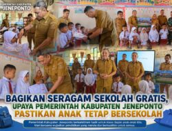 Pemkab Jeneponto Pastikan Siswa Tetap Sekolah Lewat Seragam Gratis
