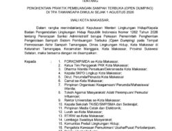 Edaran Wali Kota Nomor 1: Setop Open Dumping, TPA Tamangapa Hanya Terima Residu
