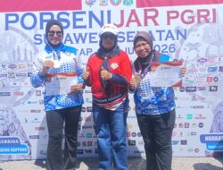 Duet Jumriani-Husna di Porsenijar, Persembahkan Emas Pertama untuk Bantaeng