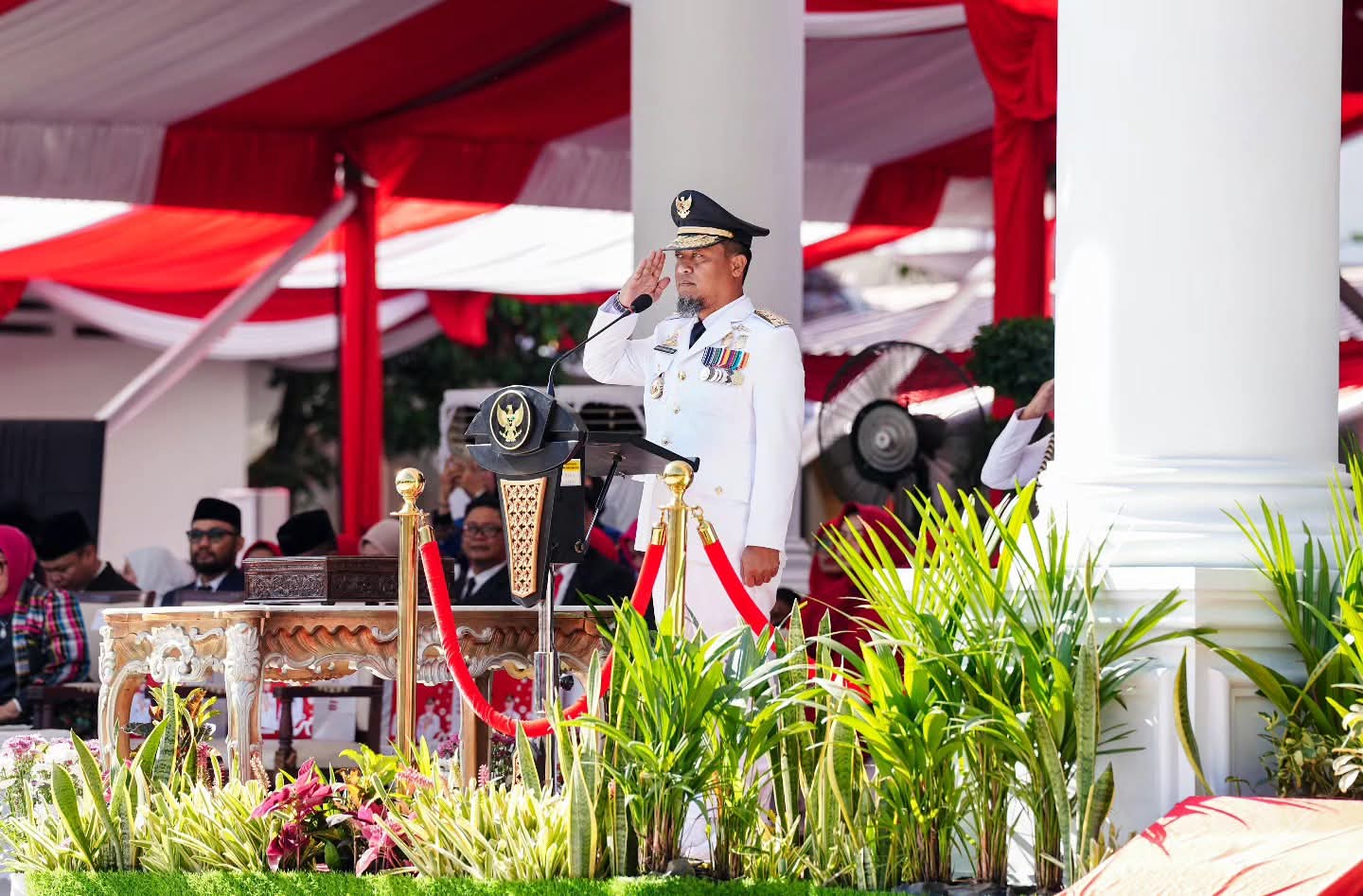 HUT ke-81 RI, Andi Sudirman Tekankan Kerja Nyata dan Kedaulatan Pangan