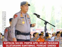 1.425 Personel Gabungan Siaga, Kapolda Sulsel Tekankan Sinergi Jaga Kamtibmas