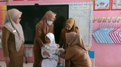 Puskesmas Ulugalung Laksanakan Pelayanan BIAS di SDN 16 Lonrong