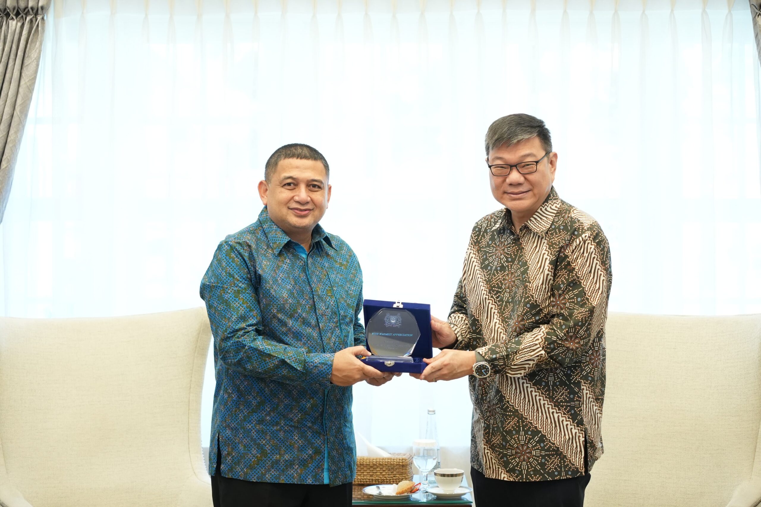 Wali Kota Makassar-Dubes Singapura Bahas Progran Penguatan Kapasitas ASN