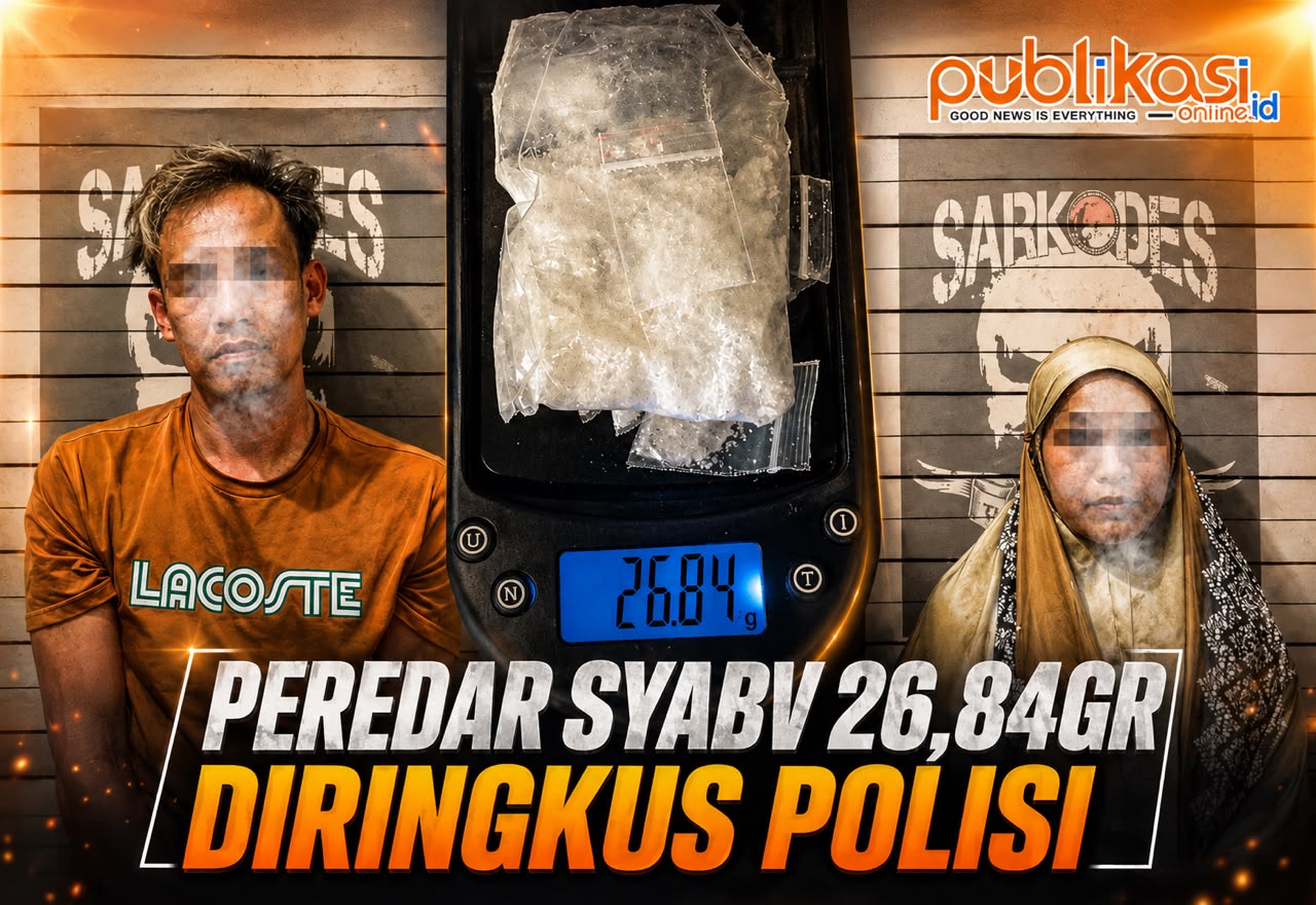 Polisi Bongkar Peredaran Sabu, Dua Terduga Pelaku Diringkus