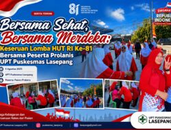 Keseruan Lomba HUT RI Ke-81 Bersama Peserta Prolanis