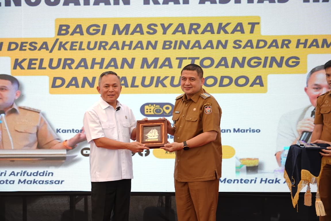 Kementerian HAM Pilih Dua Kelurahan di Makassar Jadi Percontohan Sadar HAM