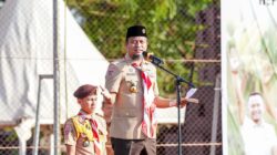 Ribuan Pramuka Padati Lapangan Bakunge, Gubernur Sulsel Singgung Soal Integritas