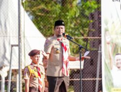 Ribuan Pramuka Padati Lapangan Bakunge, Gubernur Sulsel Singgung Soal Integritas