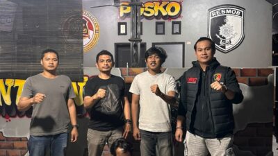 Curi Tembaga Ratusan Kilo, Pria Parubaya  “Leanding” Dijeruji Besi Polisi 
