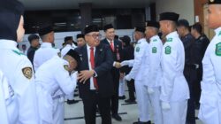 Bupati Takalar Kukuhkan 71 Paskibraka, Amanah Merah Putih di Tangan Generasi Muda