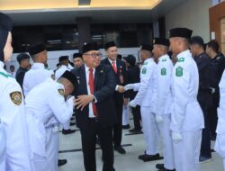 Bupati Takalar Kukuhkan 71 Paskibraka, Amanah Merah Putih di Tangan Generasi Muda