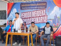 BMI Buka Sarasehan Pemuda Makassar, Dorong Pemuda Merdeka dan Berkarya