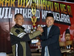 MTsN 2 Jeneponto Raih Juara Umum Perlombaan di HUT RI Ke 81