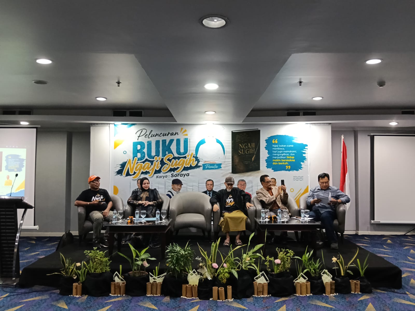 Gagasan Mengemuka,Tiga Tokoh Bedah Filosofi Ngaji Sugih