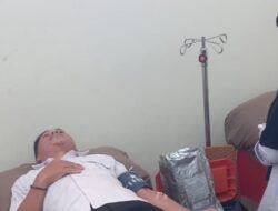 Puskesmas Lasepang Gelar Donor Darah Rutin, Staf Turut Berbagi
