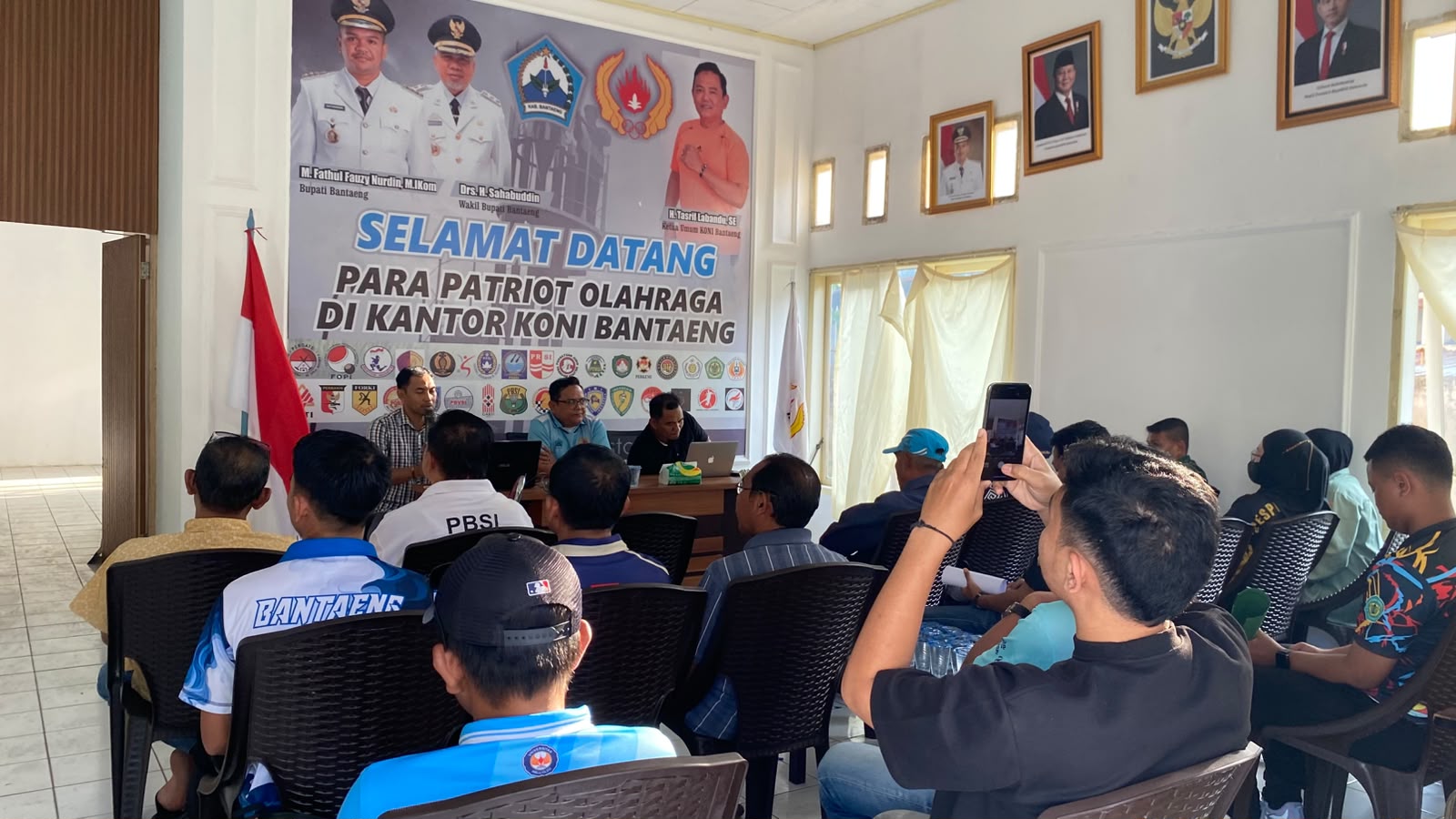 KONI Bantaeng Matangkan Persiapan PRAPORPROV, TC dan Tes Fisik Atlet Dilakukan Berkala