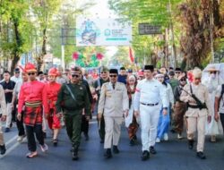 Jalan Sehat Anti Mager Semarakkan HUT ke-81 RI di Sulsel